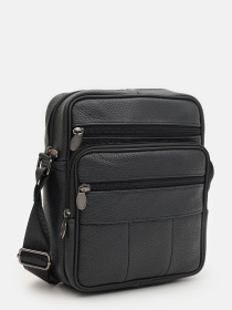 Мессенджер Borsa Leather модель K18360bl-black Фото