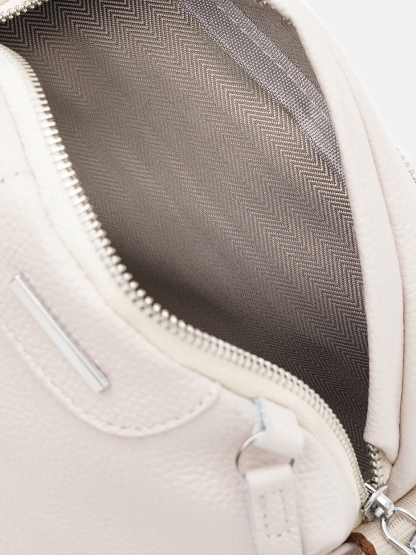 Кросс-боди Borsa Leather модель K12247w-white Фото