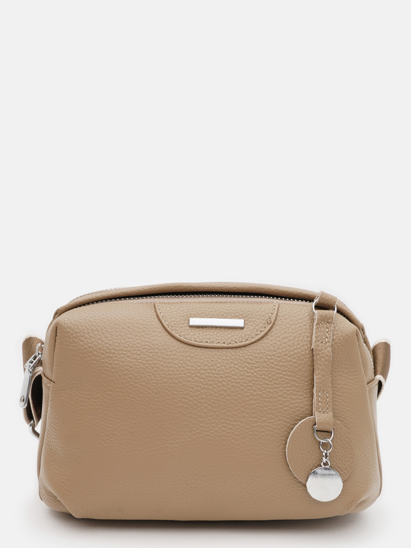 Кросс-боди Borsa Leather модель K12247be-beige Фото