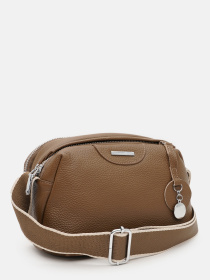 Крос-боді Borsa Leather модель K12247br-brown Фото
