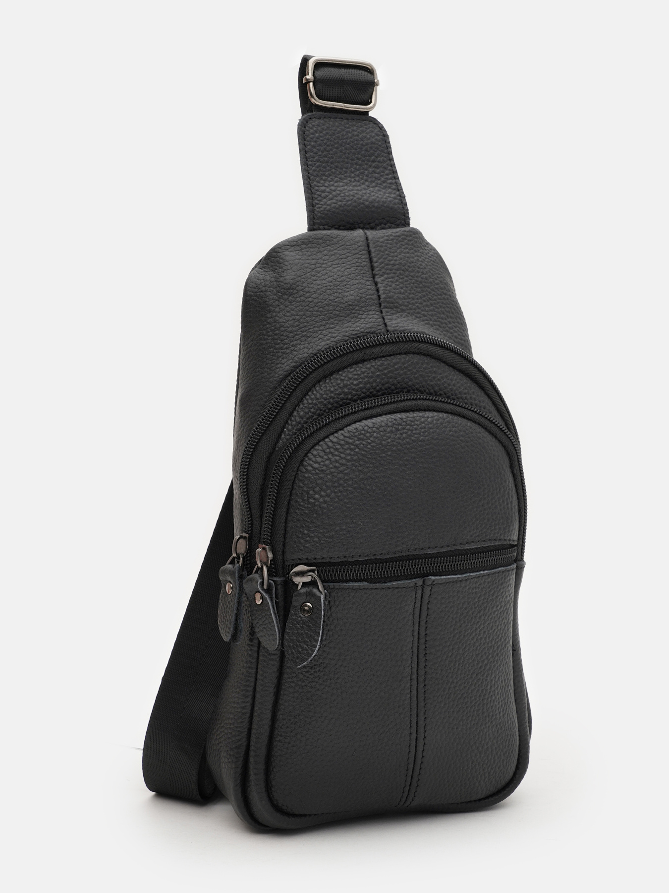 Повседневный рюкзак Borsa Leather модель K16615D-black Фото