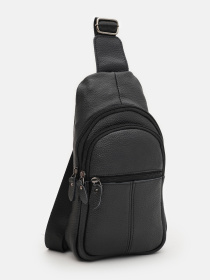 Повседневный рюкзак Borsa Leather модель K16615D-black Фото