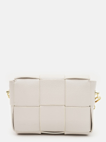 Кросс-боди Borsa Leather модель K12118w-white Фото