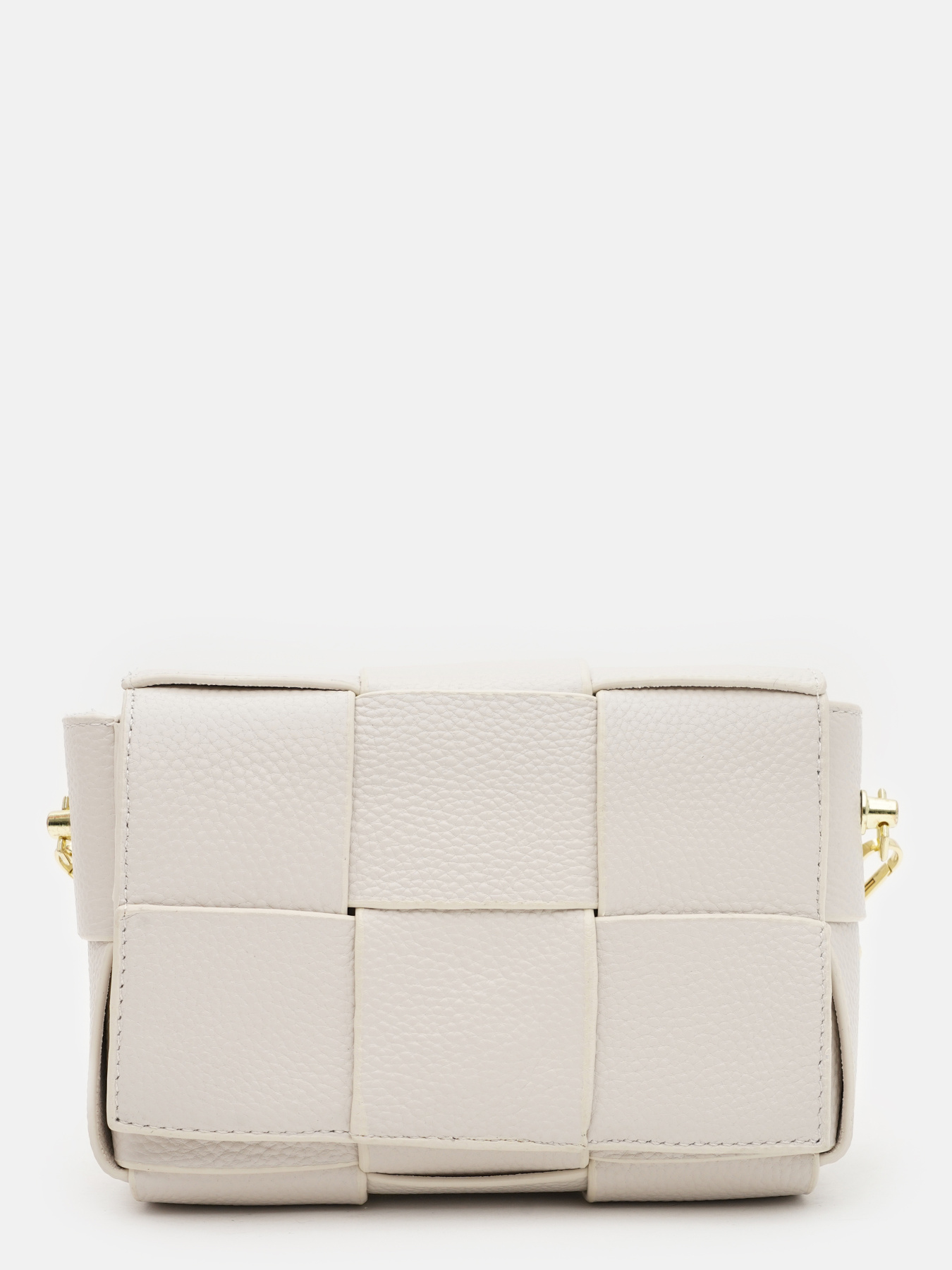 Крос-боді Borsa Leather модель K12118w-white Фото