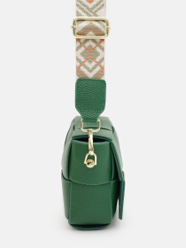 Кросс-боди Borsa Leather модель K12118z-green Фото
