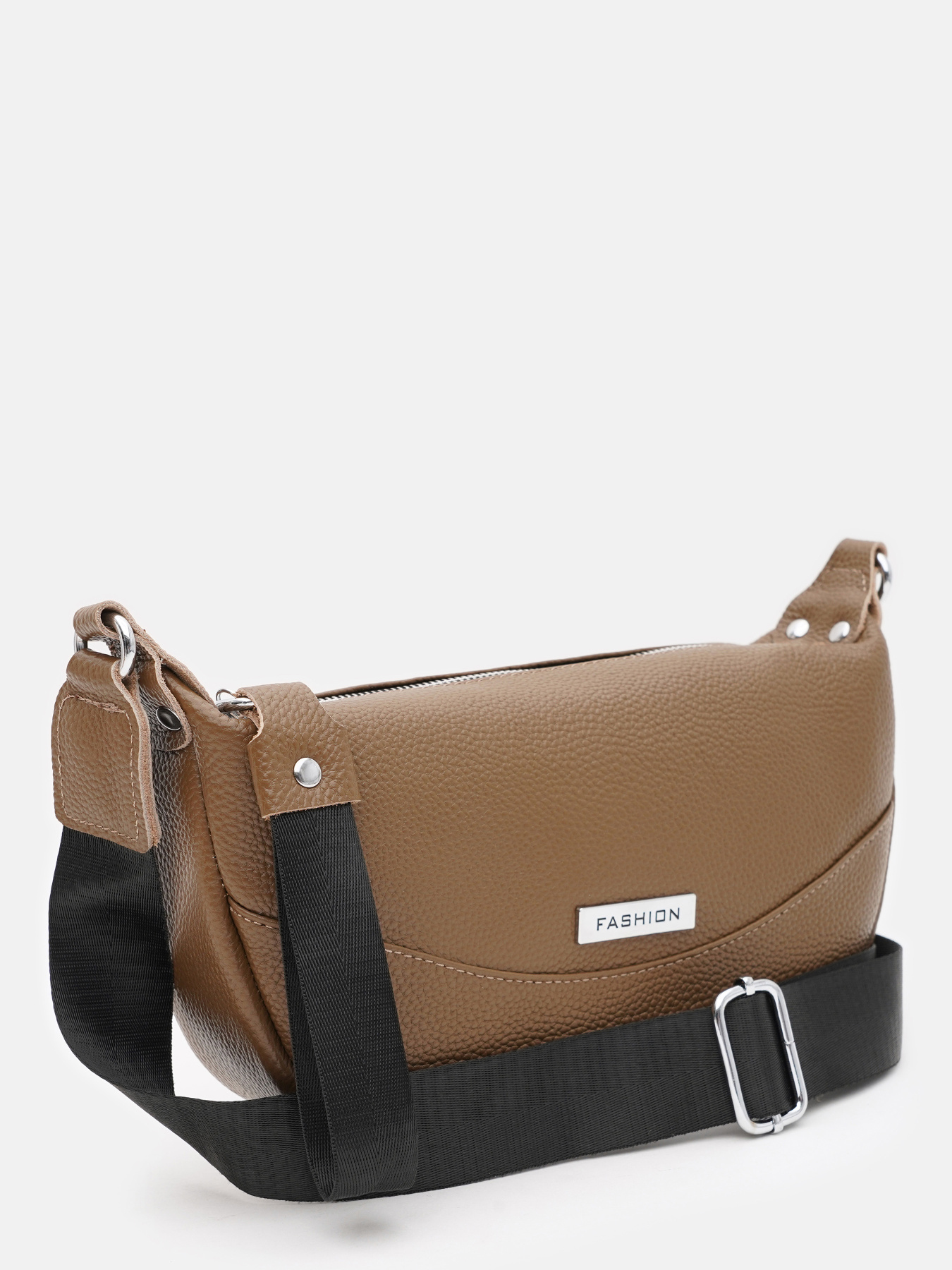 Поясная сумка Borsa Leather модель K12242br-brown Фото