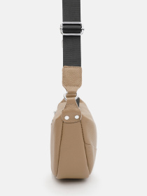 Поясна сумка Borsa Leather модель K12242be-beige Фото