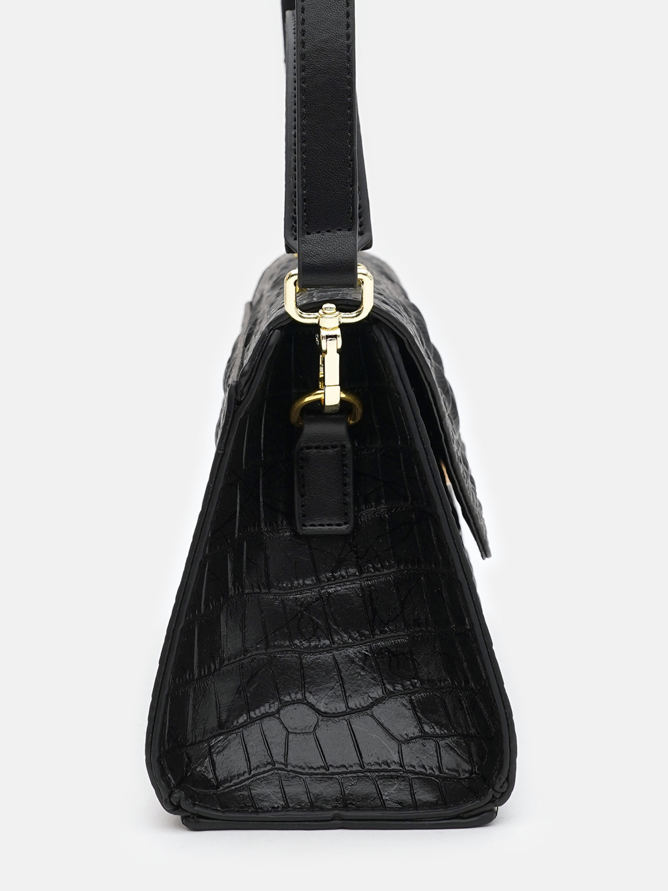 Сумка Borsa Leather модель K1213D-black Фото