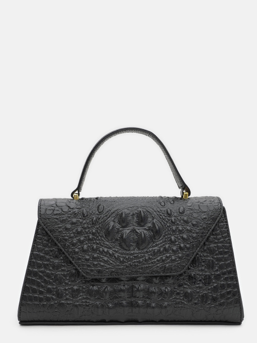 Сумка Borsa Leather модель K1213D-black Фото