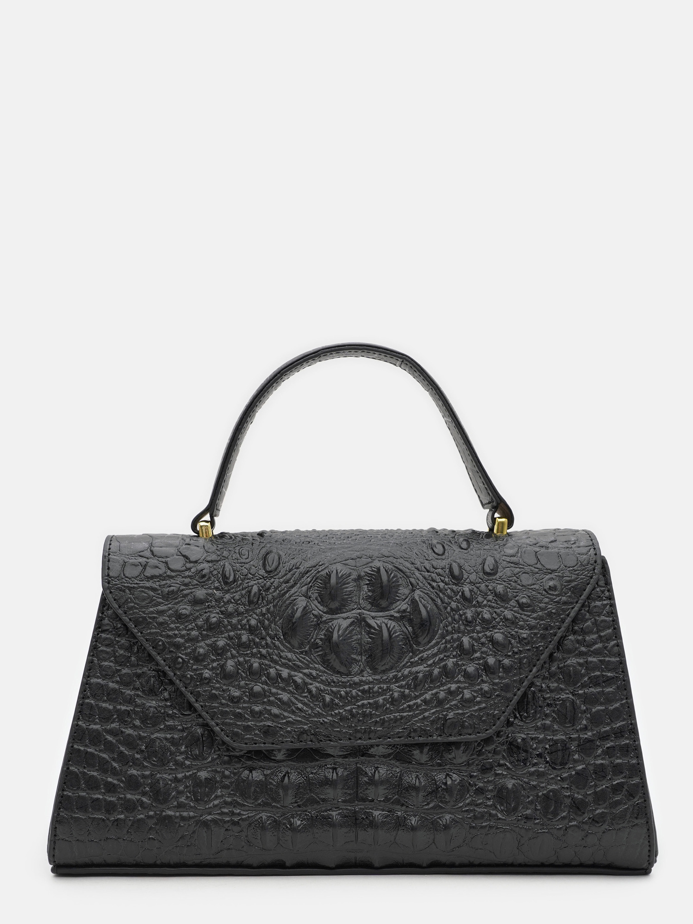 Сумка Borsa Leather модель K1213D-black Фото