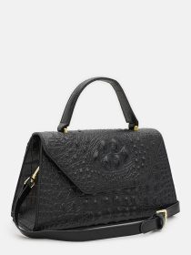 Сумка Borsa Leather модель K1213D-black Фото