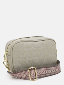 Кросс-боди Borsa Leather модель K16602light.gr-gray Фото