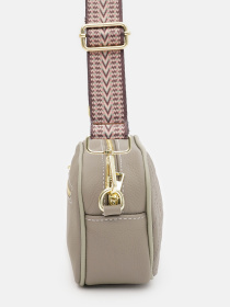 Кросс-боди Borsa Leather модель K16602gr-gray Фото