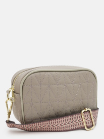 Крос-боді Borsa Leather модель K16602gr-gray Фото