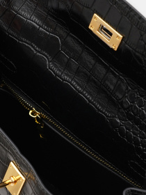 Сумка Borsa Leather модель K1EZE3167bl-black Фото