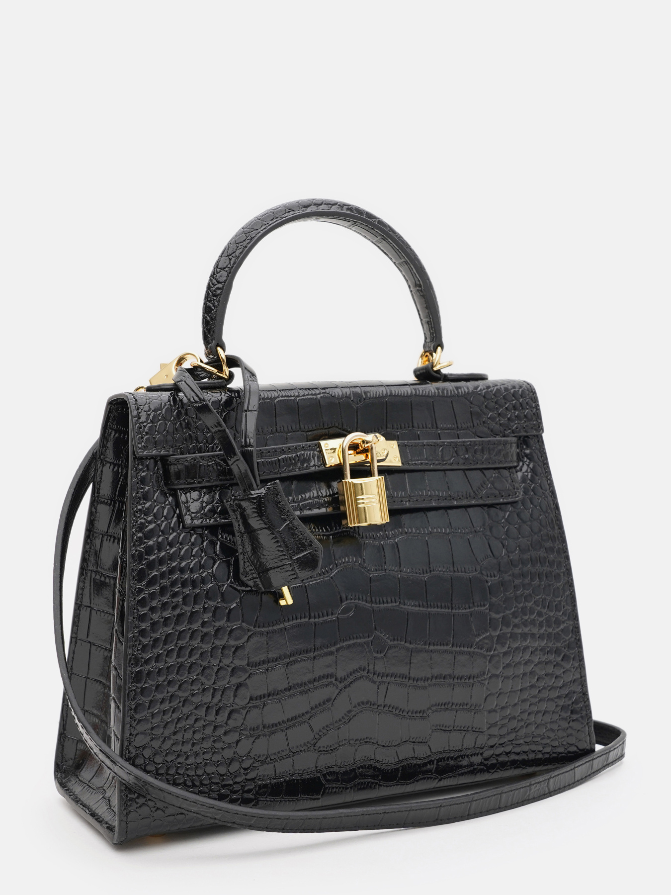 Сумка Borsa Leather модель K1EZE3167bl-black Фото