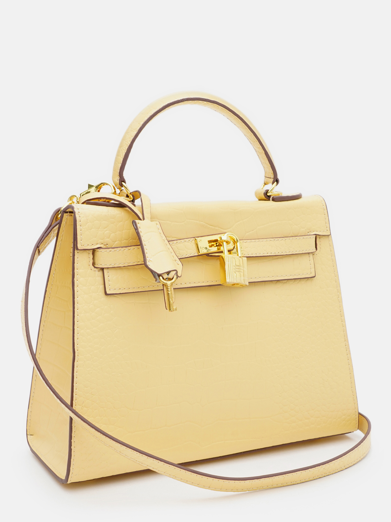 Сумка Borsa Leather модель K1EZE3167ye-yellow Фото