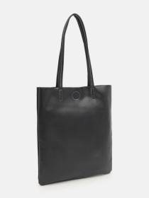 Шоппер Borsa Leather модель K16609D-black Фото