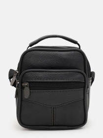Мессенджер Borsa Leather модель K16681-1bl-black Фото