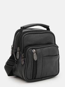 Мессенджер Borsa Leather модель K16683-1bl-black Фото