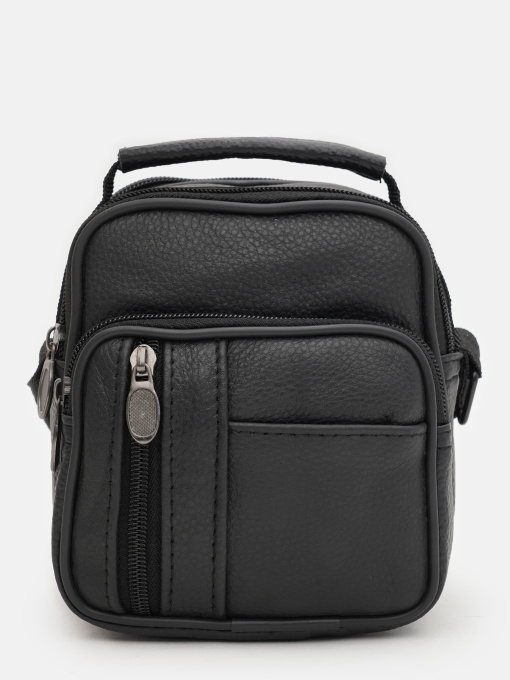 Мессенджер Borsa Leather модель K16683-1bl-black Фото