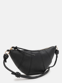 Сумка Borsa Leather модель K1267bl-black Фото
