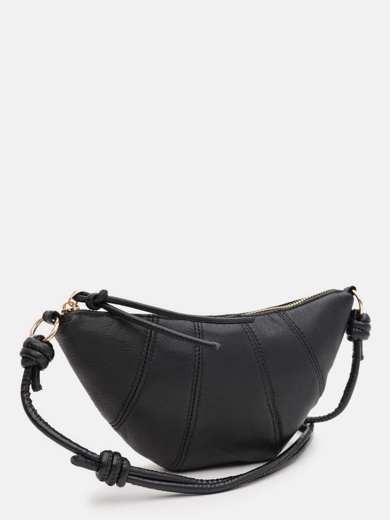 Сумка Borsa Leather модель K1267bl-black Фото