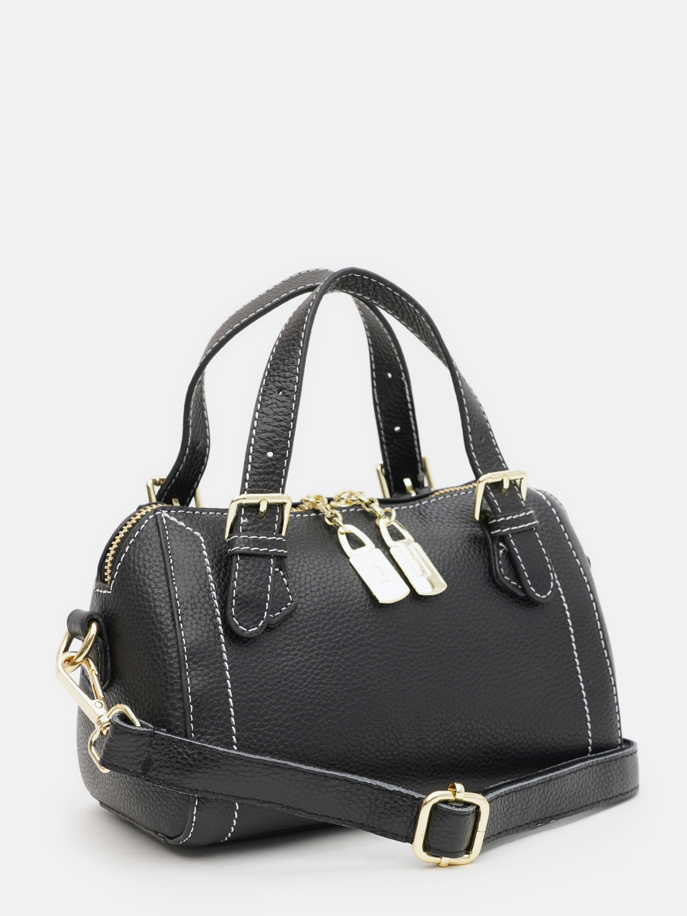 Сумка Borsa Leather модель K11331bl-black Фото