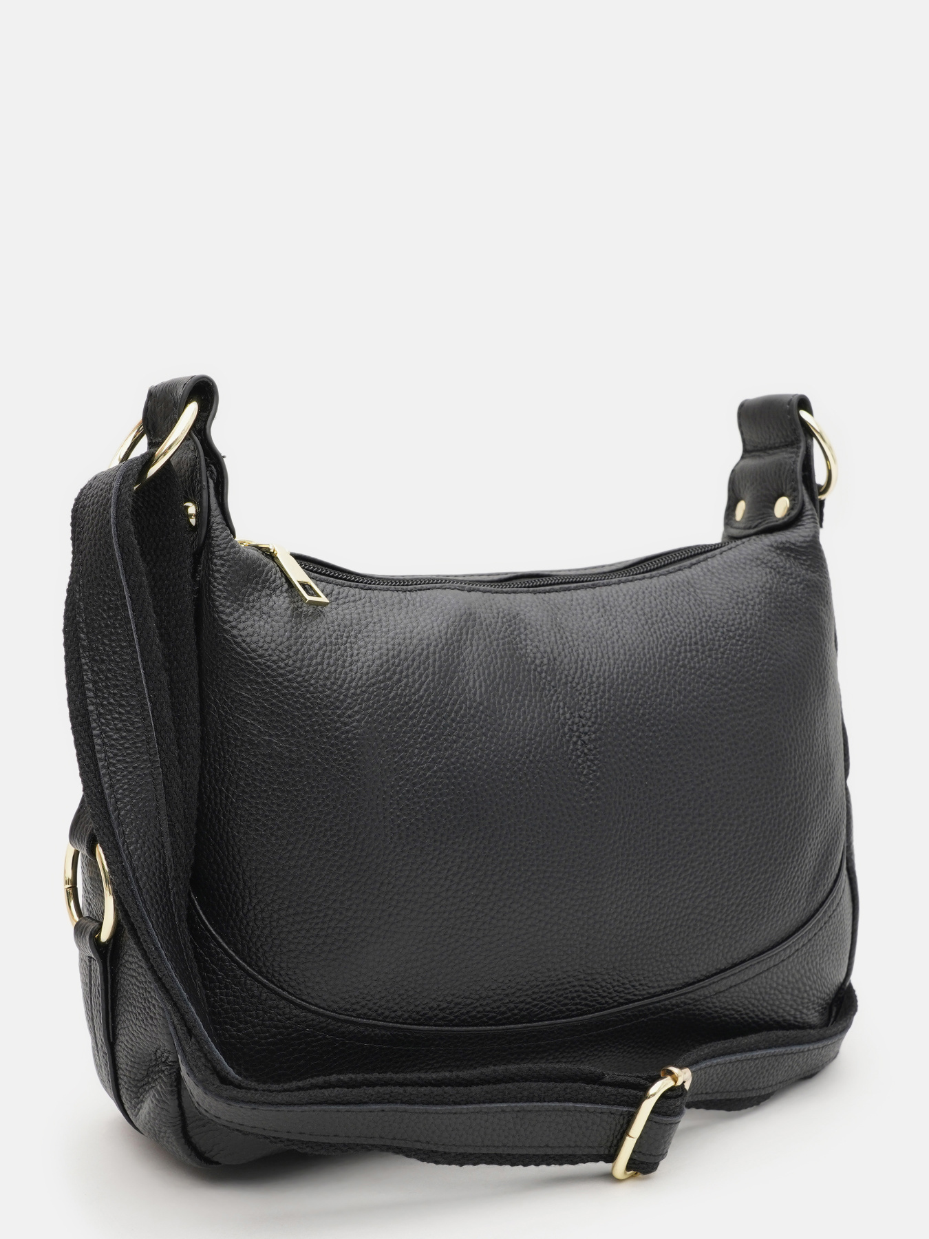 Кросс-боди Borsa Leather модель K1669bl-black Фото