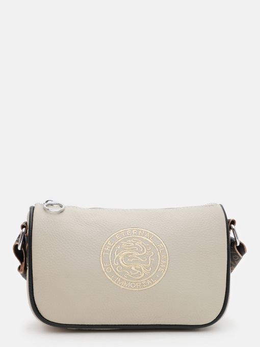 Кросс-боди Borsa Leather модель K121031cr-beige Фото