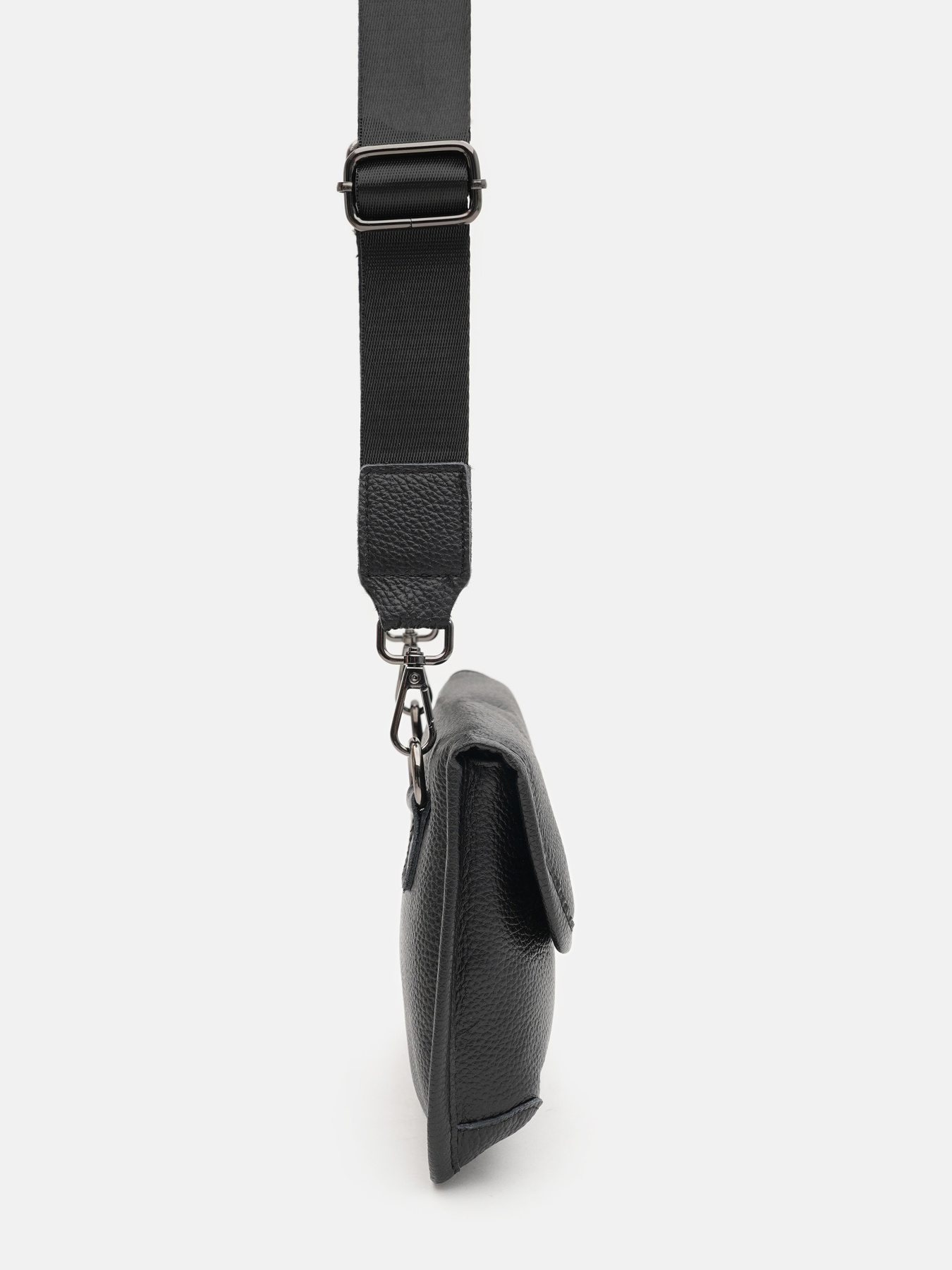 Кросс-боди Borsa Leather модель k166319bl-black Фото