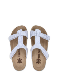 Шлепанцы Grubin модель gr-194362_white snake Фото