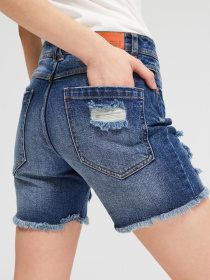 Шорти джинсові DIVERSE Domine модель 10032026 Фото