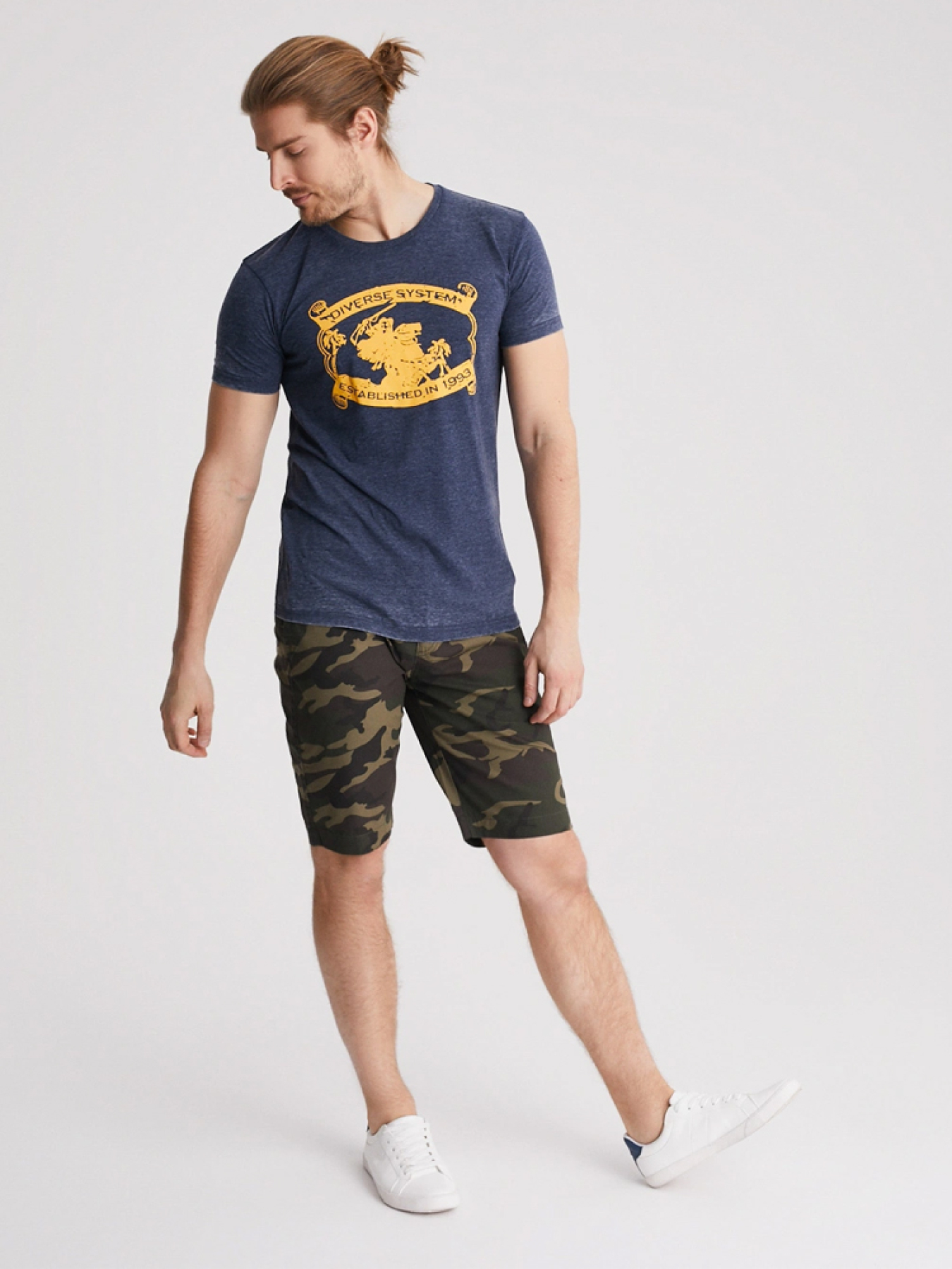 Повседневные шорты DIVERSE Nixon Camo модель 10034639 Фото