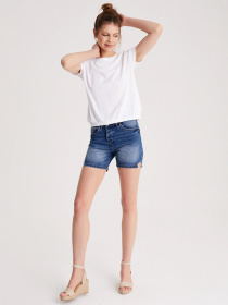 Джинсовые шорты DIVERSE Vaplan модель 10034798 Фото