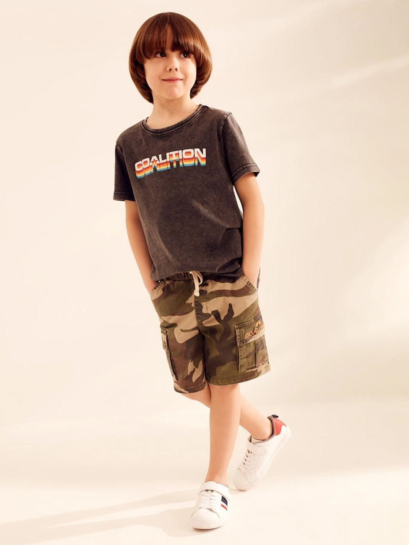 Шорти DIVERSE Cltn Kid Camo Sh модель 10037362 Фото