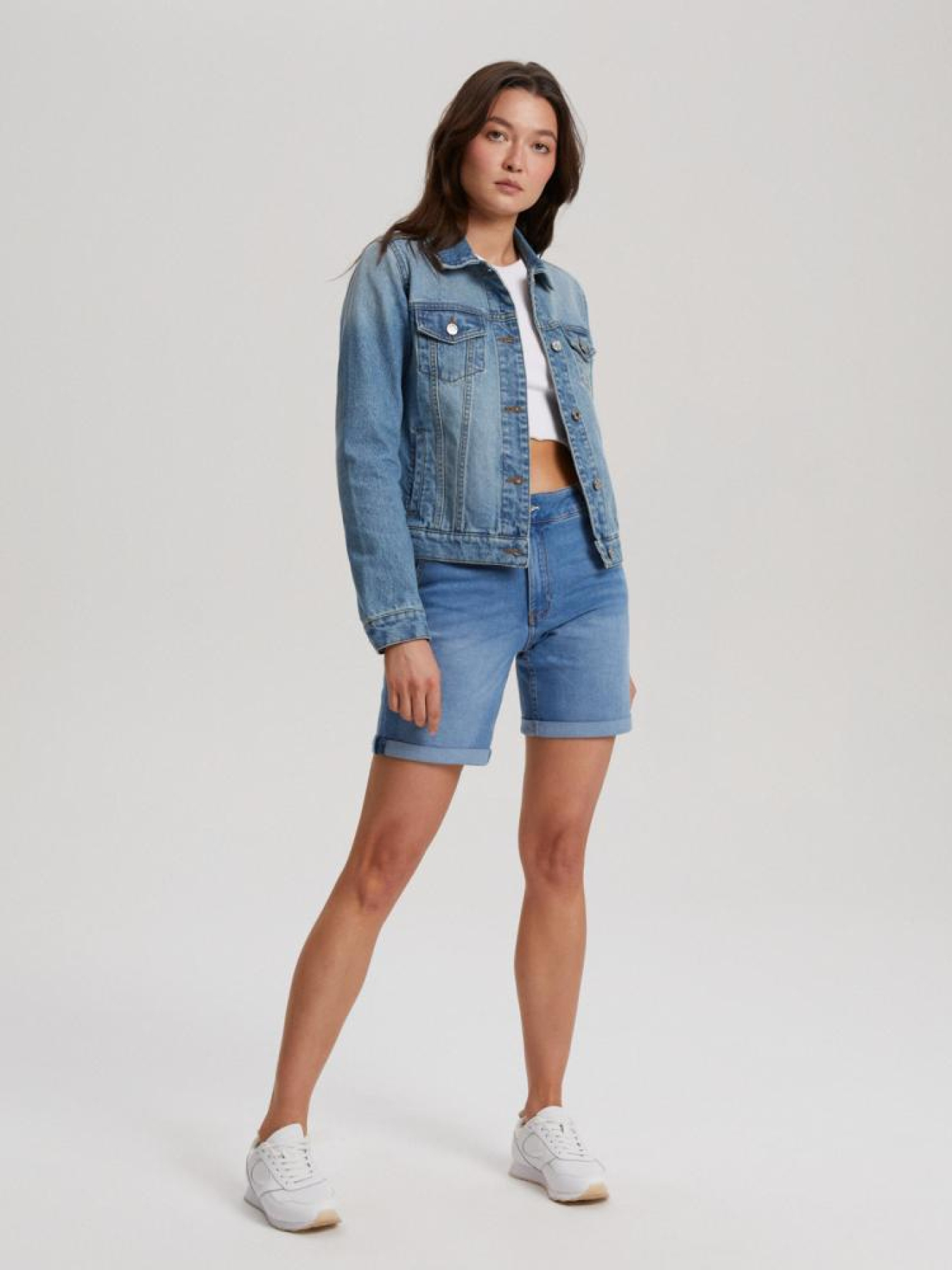 Шорти джинсові DIVERSE Bomia модель 10041490 Фото