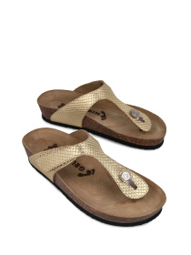 Вьетнамки Grubin модель gr-93362_gold snake Фото