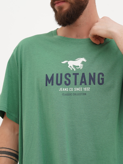 Футболка Mustang Jeans Austin модель 4015059 — фото 4 - INTERTOP