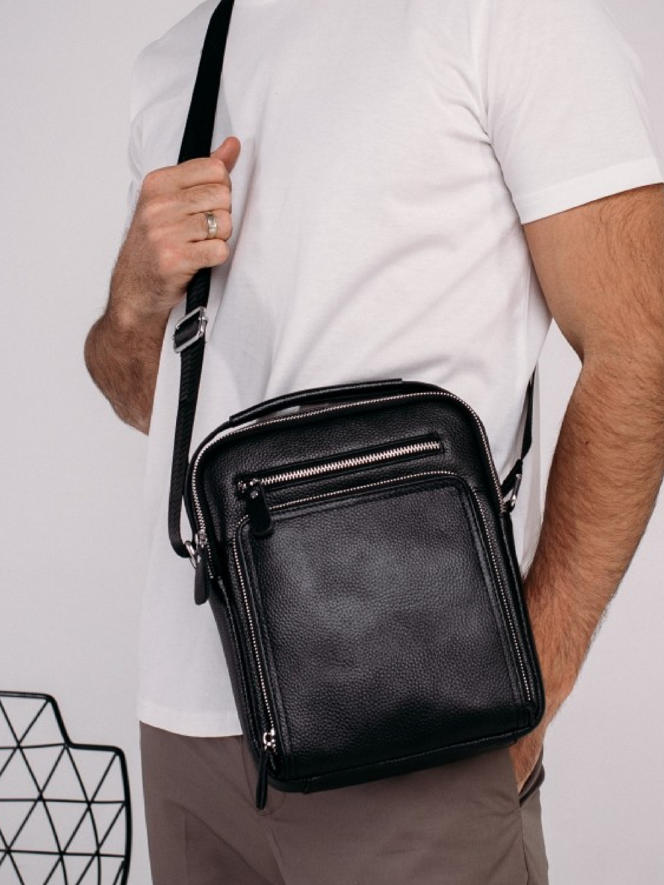 Мессенджер RoyalBag модель M5608-1A Фото