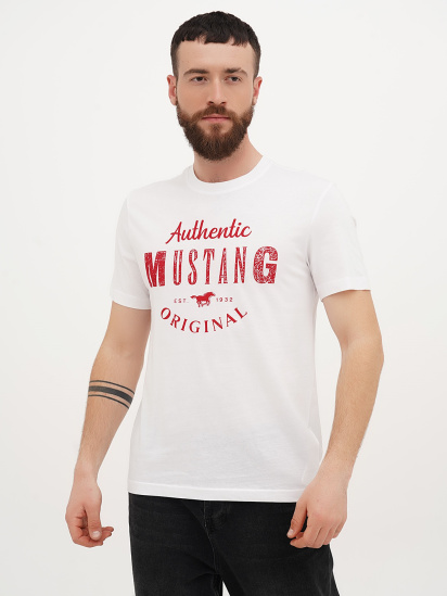 Футболка Mustang Jeans Alex C Print модель 1012988 - фото