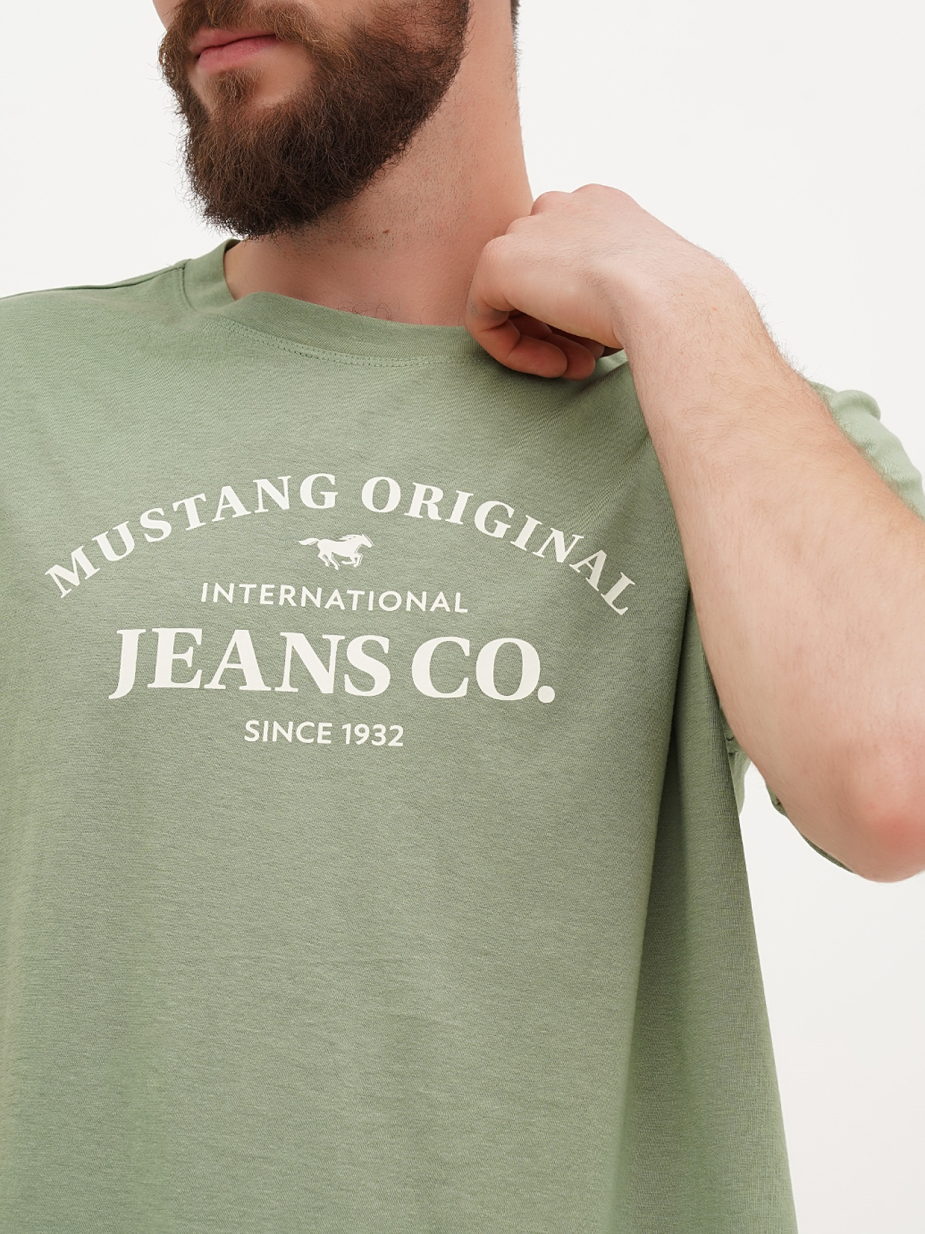 Футболка Mustang Jeans Austin модель 3014942 Фото