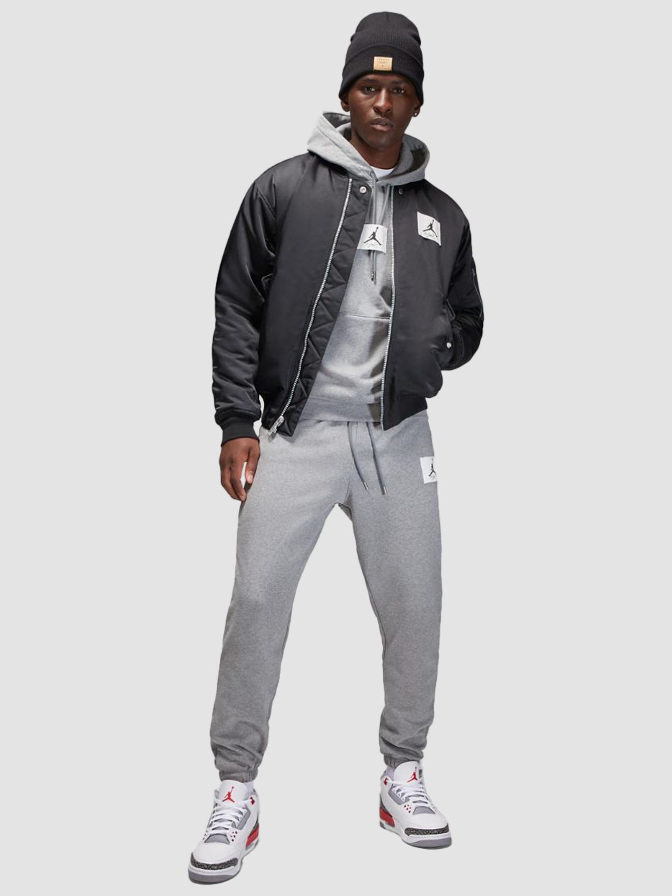 Худи Jordan M Ess Stmt Fleece Po модель DQ7338-091 Фото