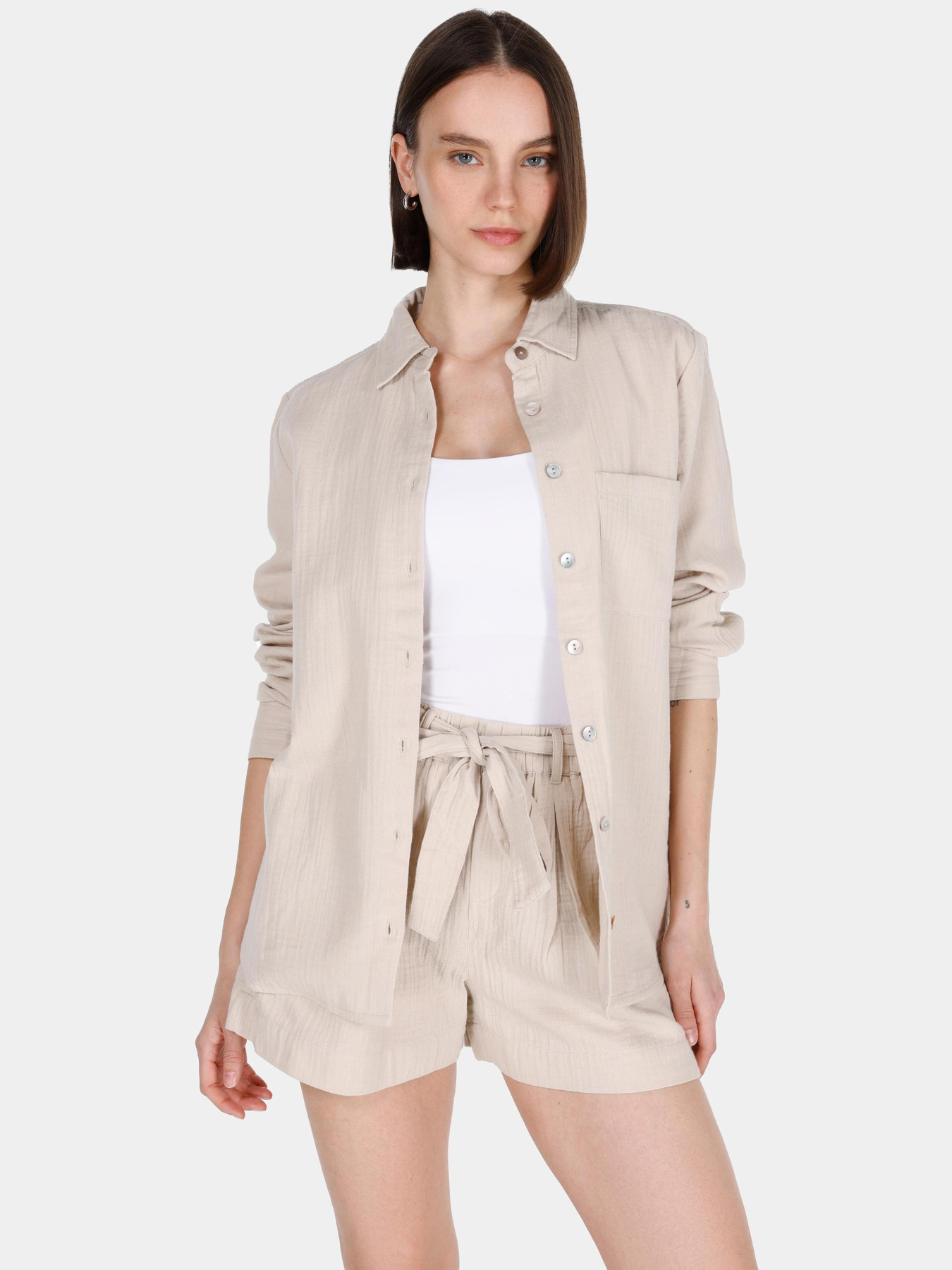 Рубашки Colin’s модель CL1074245_Q1.V1_BEI Фото