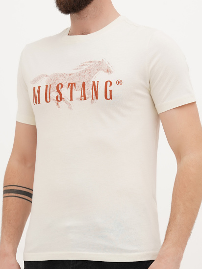 Футболка Mustang Jeans Alex C Print модель 1014458 — фото 3 - INTERTOP