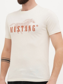 Футболка Mustang Jeans Alex C Print модель 1014458 Фото