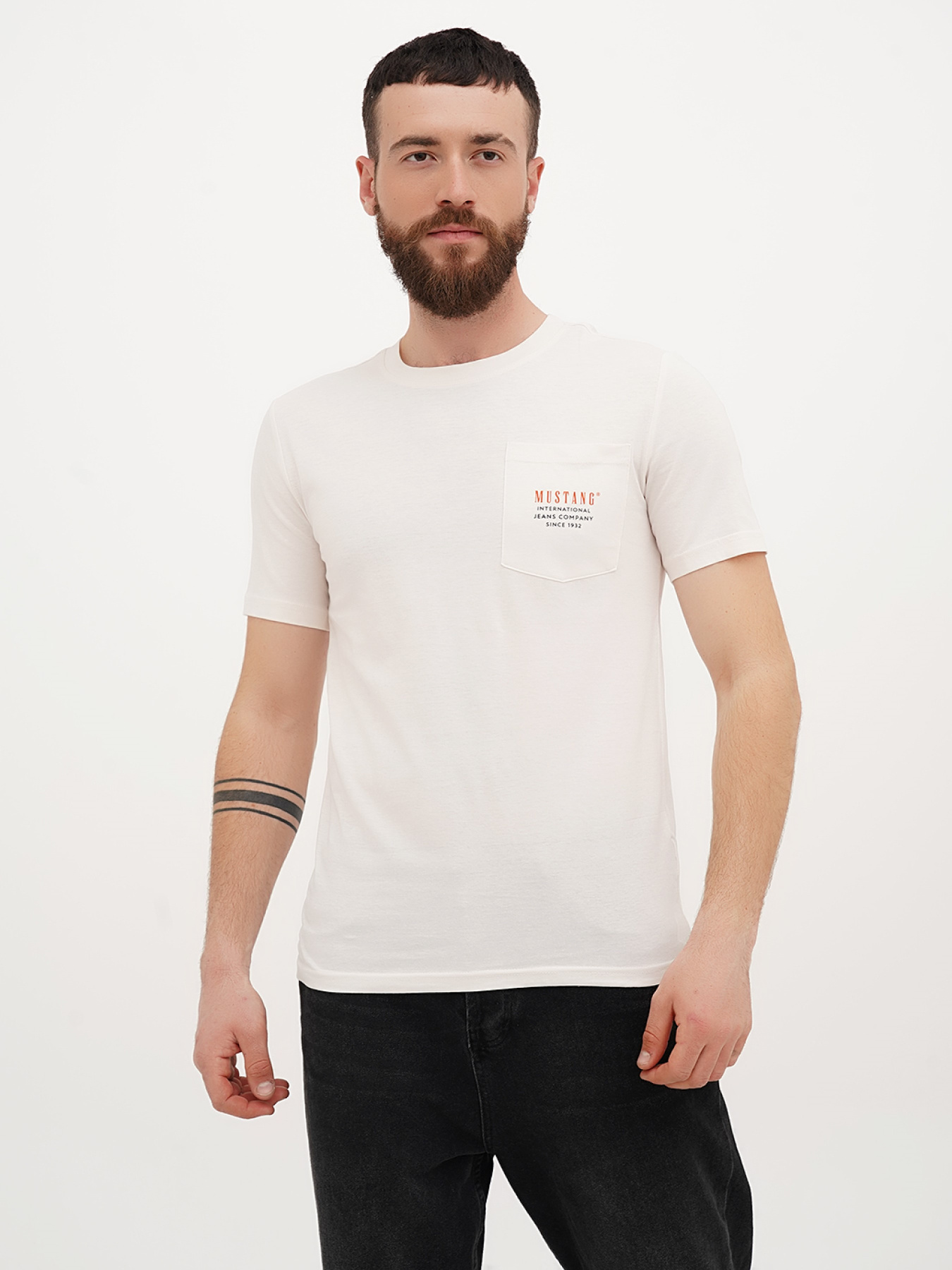 Футболка Mustang Jeans Austin модель 1014941 Фото