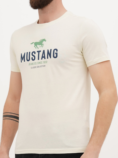 Футболка Mustang Jeans Austin модель 1015059 — фото 3 - INTERTOP