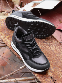 Кросівки повсякденні Legessy модель FLOW_BLACK Фото