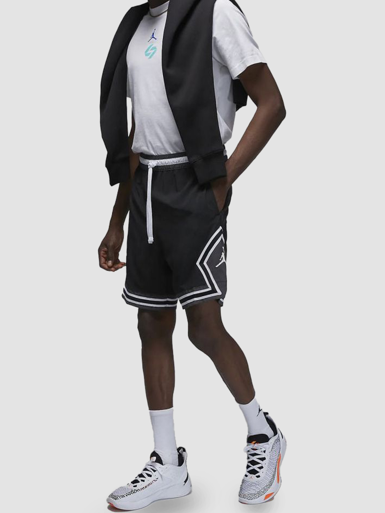 Шорты Jordan Dri-Fit Woven Diamond модель FB7580-010 Фото